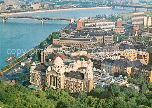 Budapest Panorama mit Hotel Gellert Budapest