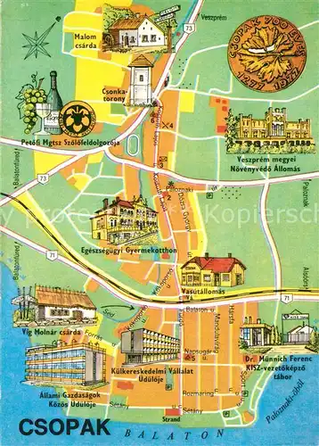 Csopak Koezsegi Koezoes Tanacs Moeveloedesi Koezpont Posta ABC etelmiszer Csopak