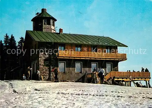 Sumava_Boehmen Horska chata Pancir Sumava Boehmen