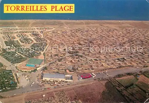 Torreilles Vue generale aerienne Torreilles