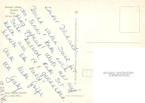 Szeged Fliegeraufnahme Szeged