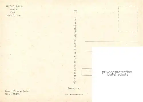 Szeged Fliegeraufnahme Szeged