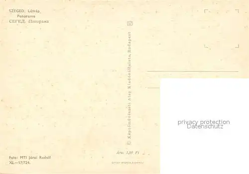 Szeged Fliegeraufnahme Szeged