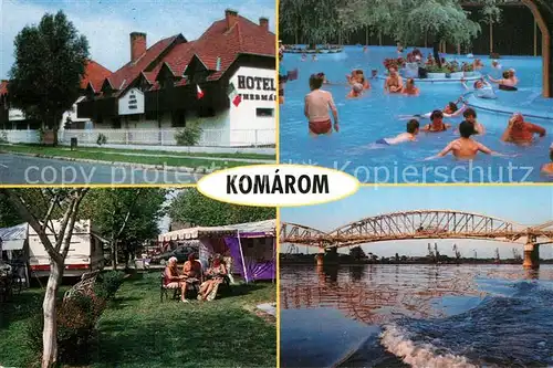 Komarom Hotel Thermal Schwimmbad Camping Bruecke Komarom