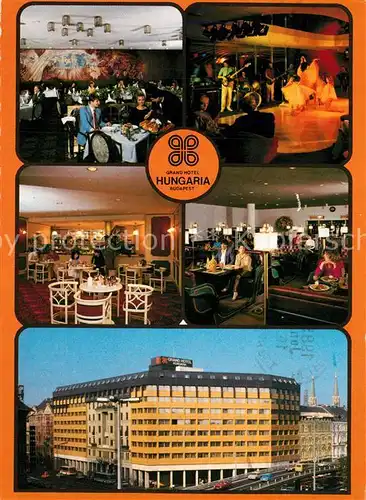 Budapest Grand Hotel Hungaria Gastraeume Bar Budapest