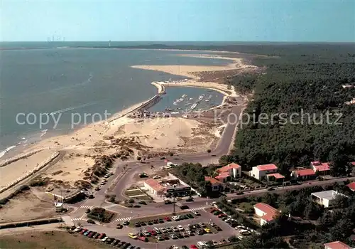 La_Palmyre Vue panoramique aerienne de la Grande Cote avec le Port La_Palmyre