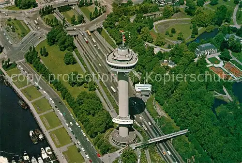 Rotterdam Euromast Fliegeraufnahme Rotterdam