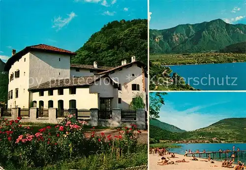 Caldonazzo Castel Trapp Strand Caldonazzo