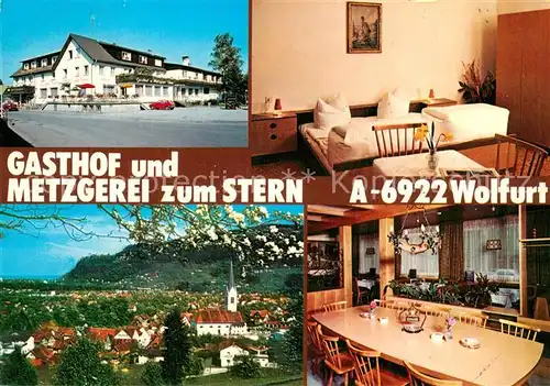 Wolfurt Gasthof Metzgerei zum Stern Gaststube Zimmer Wolfurt