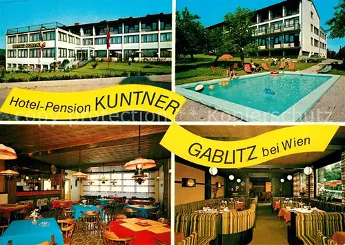 Gablitz Hotel Pension Kuntner Restaurant Bar Pool Gablitz