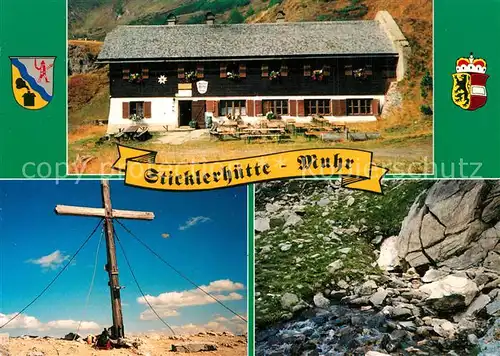 Muhr_Lungau Sticklerhuette Gipfelkreuz Muhr Lungau