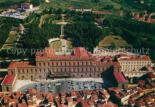 Firenze_Toscana Palazzo Pitti e Giardini di Boboli Fliegeraufnahme Firenze Toscana