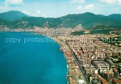 Salerno Strand Fliegeraufnahme Salerno