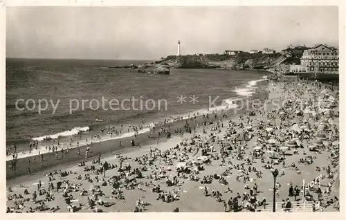 Biarritz_Pyrenees_Atlantiques Grande Plage Biarritz_Pyrenees