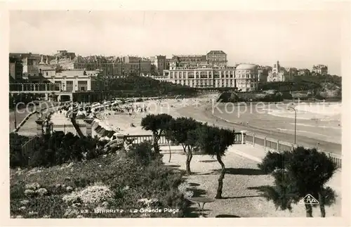 Biarritz_Pyrenees_Atlantiques Grande Plage Biarritz_Pyrenees