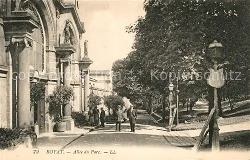 Royat_Puy_de_Dome Al?e du Parc Royat_Puy_de_Dome