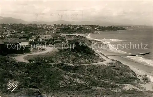 Bidart Plage Fliegeraufnahme Bidart