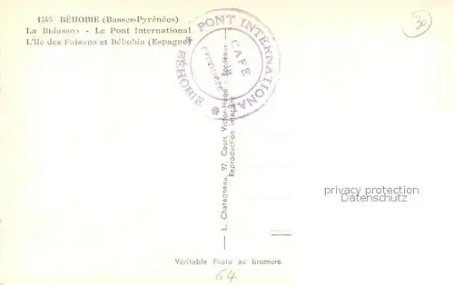 Behobie Fliegeraufnahme Pont International Behobie