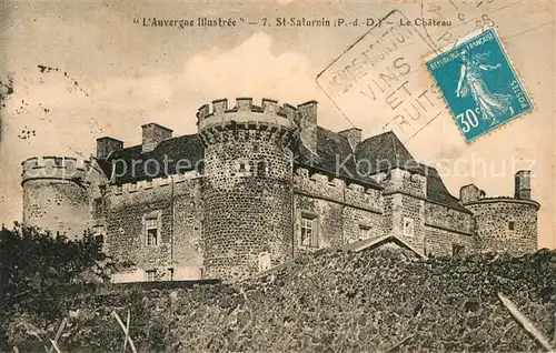 Saint Saturnin_Puy de Dome Chateau Saint Saturnin