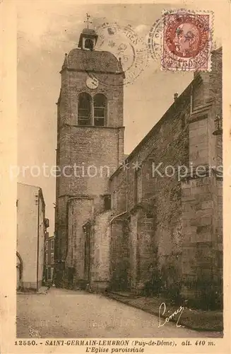Saint Germain Lembron Eglise Saint Germain Lembron
