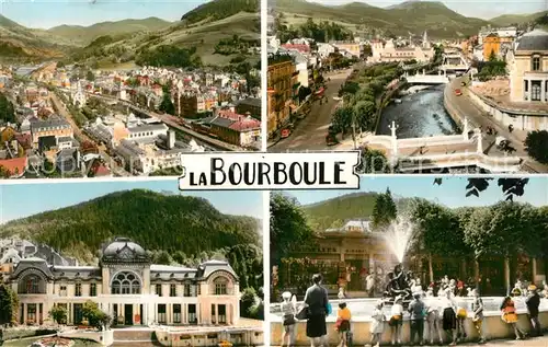 La_Bourboule Fliegeraufnahme Ponts sur la Dordogne Brunnen La_Bourboule