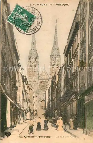 Clermont_Ferrand_Puy_de_Dome Rue des Gras  Clermont_Ferrand