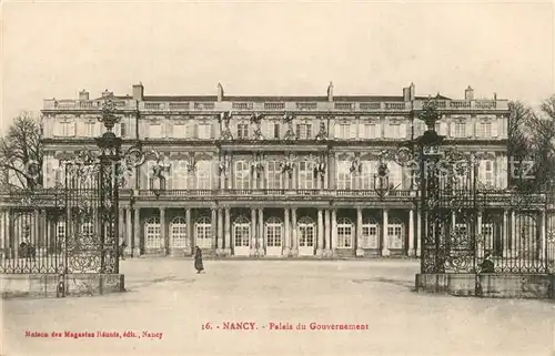 Nancy_Lothringen Palais du Gouvernement Nancy Lothringen