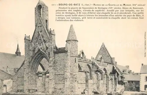 Bourg de Batz_Le Ruines de la Chapelle du Murier Bourg de Batz_Le