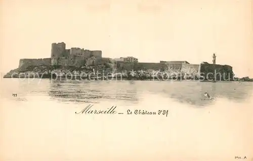 Marseille_Bouches du Rhone Le Chateau d If Marseille