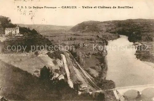 Carlux Vallee et Chateau de Rouffilac Carlux