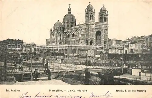 Marseille_Bouches du Rhone La Cathedrale Marseille