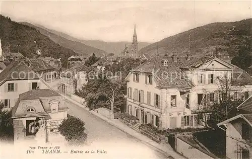 Thann_Haut_Rhin_Elsass Entree de la Ville Thann_Haut_Rhin_Elsass