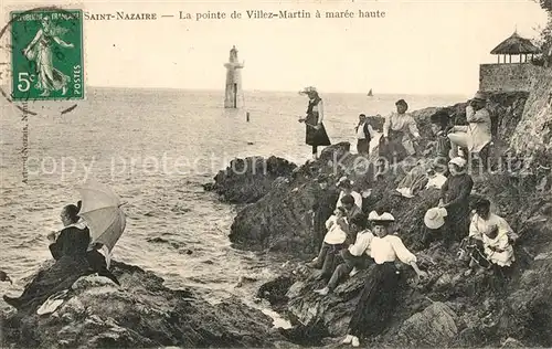 Saint Nazaire_Gard La pointe de Villez Martin a maree haute Saint Nazaire Gard