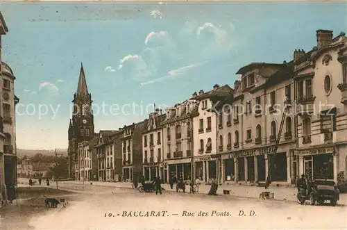 Baccarat Rue des Ponts Baccarat