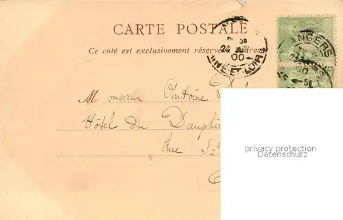 Angers Vue generale prise du Chateau Angers