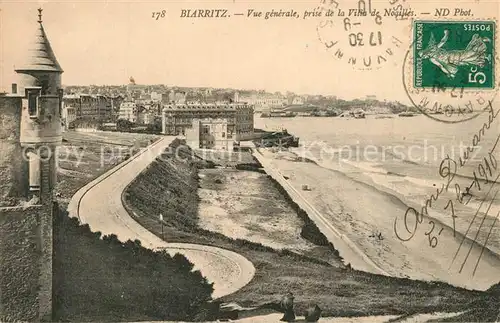 Biarritz_Pyrenees_Atlantiques Vue generale prise de la Villa de Noailles Biarritz_Pyrenees