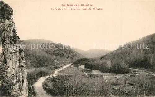 Monthal_St_Lorenzen La Vallee de la Cure au Pont du Monthal Monthal_St_Lorenzen