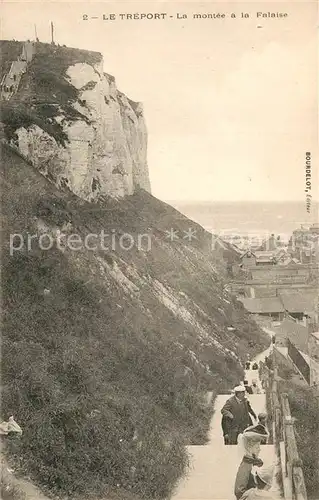 Le_Treport La montee a la Falaise Le_Treport