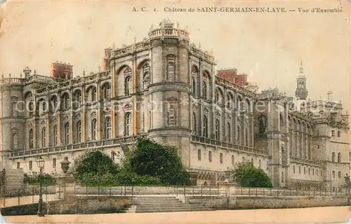 Saint Germain en Laye Chateau Vue d Ensemble Saint Germain en Laye