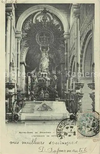 Brebieres Notre Dame de Brebieres Vue interieur Brebieres