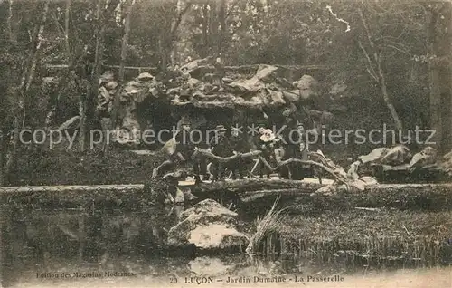 Lucon Jardin Dumaine La Passerelle Lucon