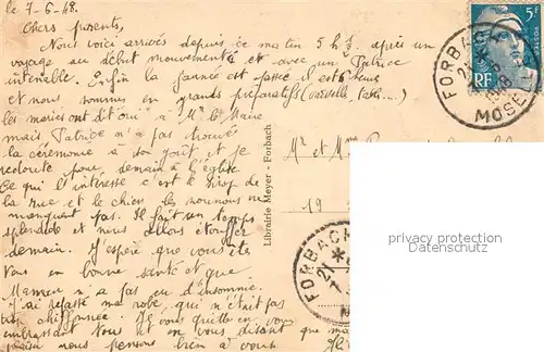 Forbach_Lothringen Vue generale Forbach Lothringen