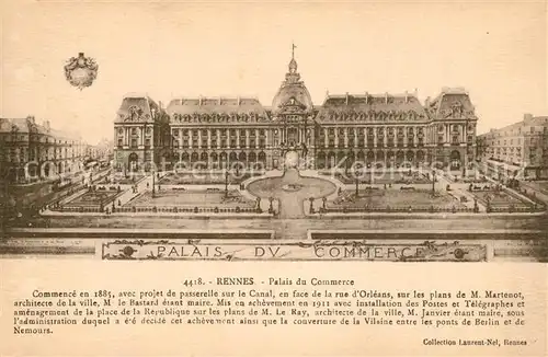 Rennes_Ille et Vilaine Palais du Commerce 