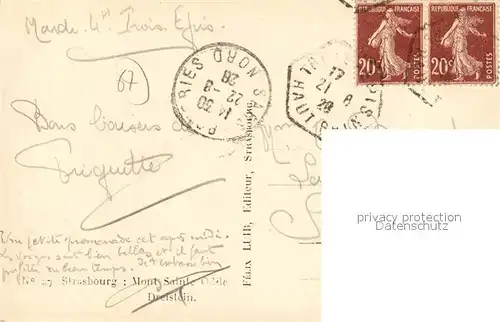 Strasbourg_Alsace Mont Sainte Odile Dreistein Ruine Strasbourg Alsace