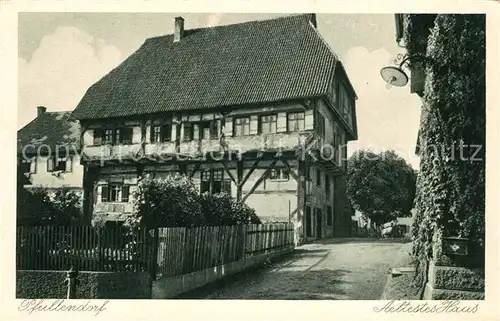 Pfullendorf aeltestes Haus Fachwerkhaus Pfullendorf