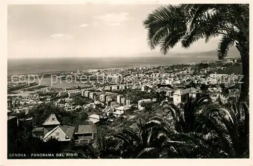 Genova_Genua_Liguria Panorama dal Righi Genova_Genua_Liguria