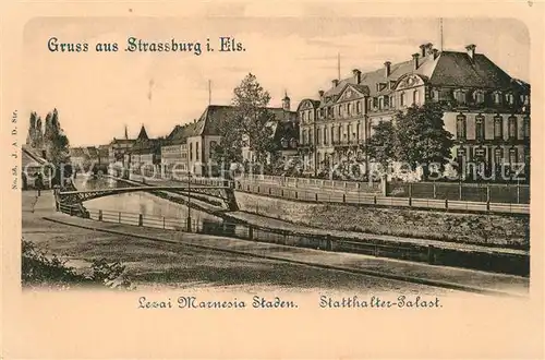 Strassburg_Elsass Statthalter Palast Lezay Marnesia Staden Strassburg Elsass