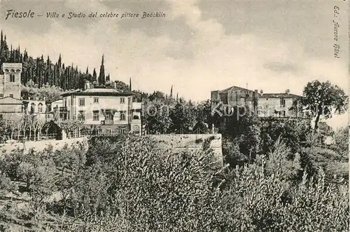 Fiesole Villa e Studio del celebre pittore Boecklin Fiesole