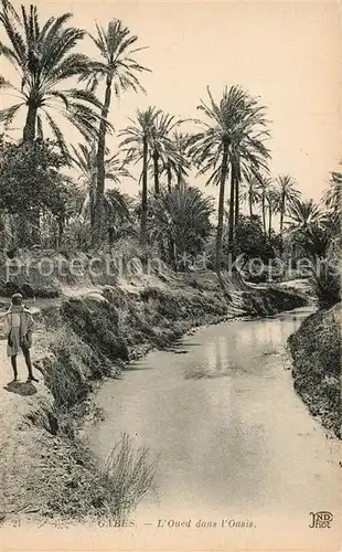 Gabes L Oued dans l Oasis Gabes