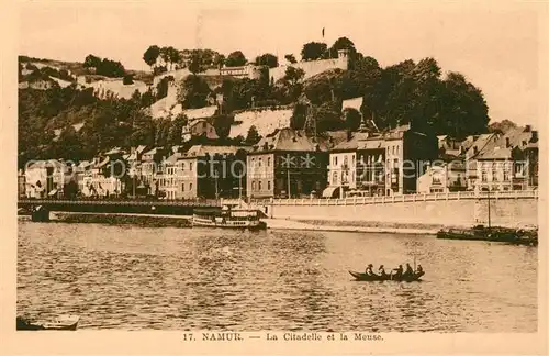 Namur_sur_Meuse La Citadelle et la Meuse Namur_sur_Meuse
